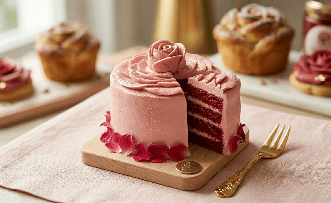 Rose Velvet Dream Cake